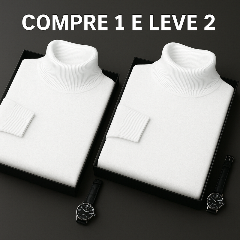 Compre 1 e Leve 2 - Suéter Slim Térmico