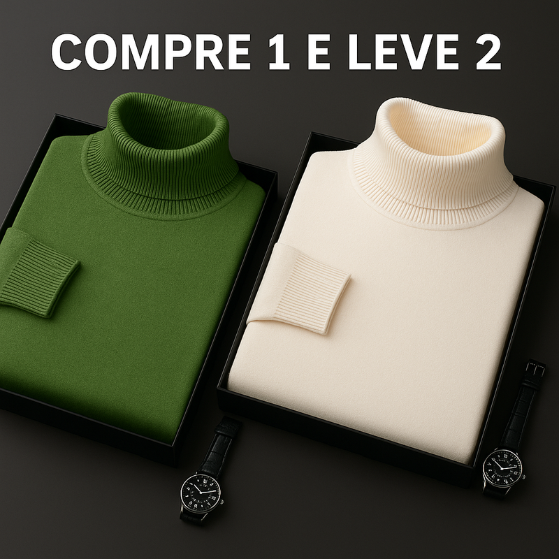Compre 1 e Leve 2 - Suéter Slim Térmico