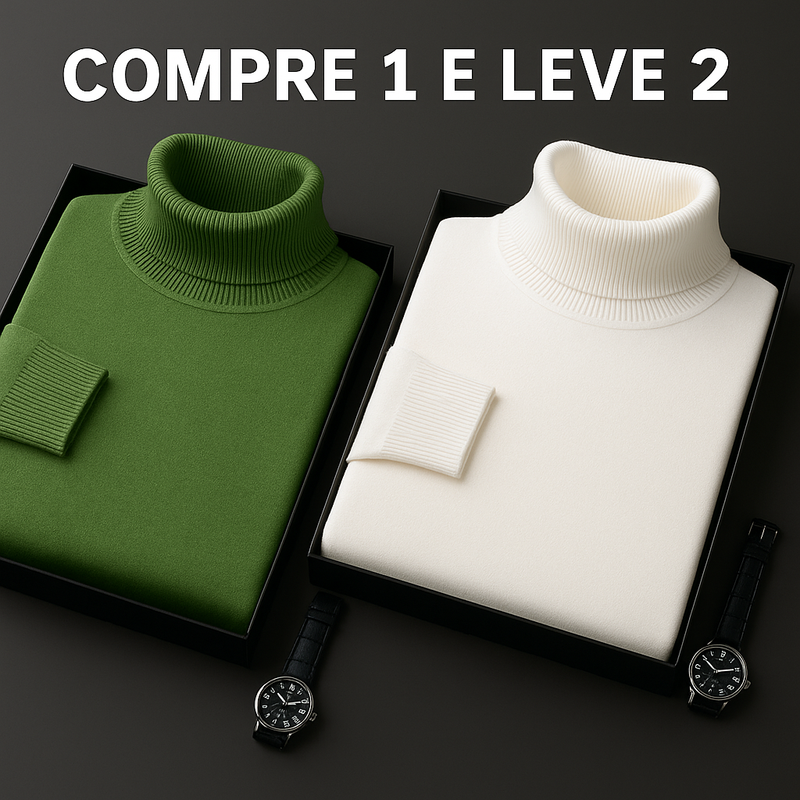 Compre 1 e Leve 2 - Suéter Slim Térmico