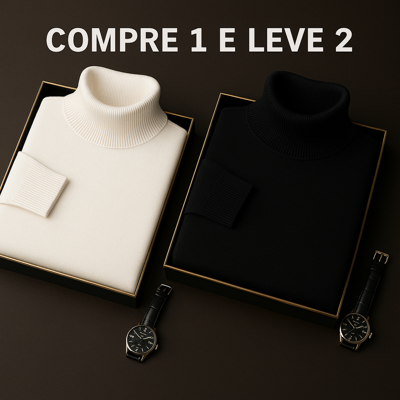 Compre 1 e Leve 2 - Suéter Slim Térmico